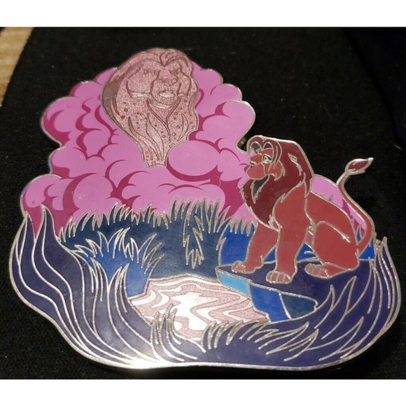 Preproduction Disney Pin Lion King Simba Mufasa PP  Sample Proof LE 00010 RARE - Picture 1 of 2